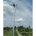 15KV Philippines Nea Standard Galvanized Steel Poles